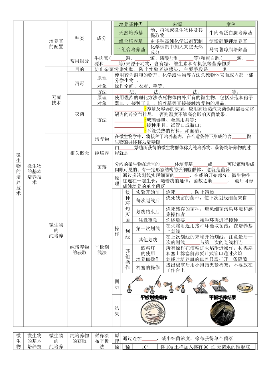 核心考点 DAY 07-生物技术与工程(填空版).docx_第3页