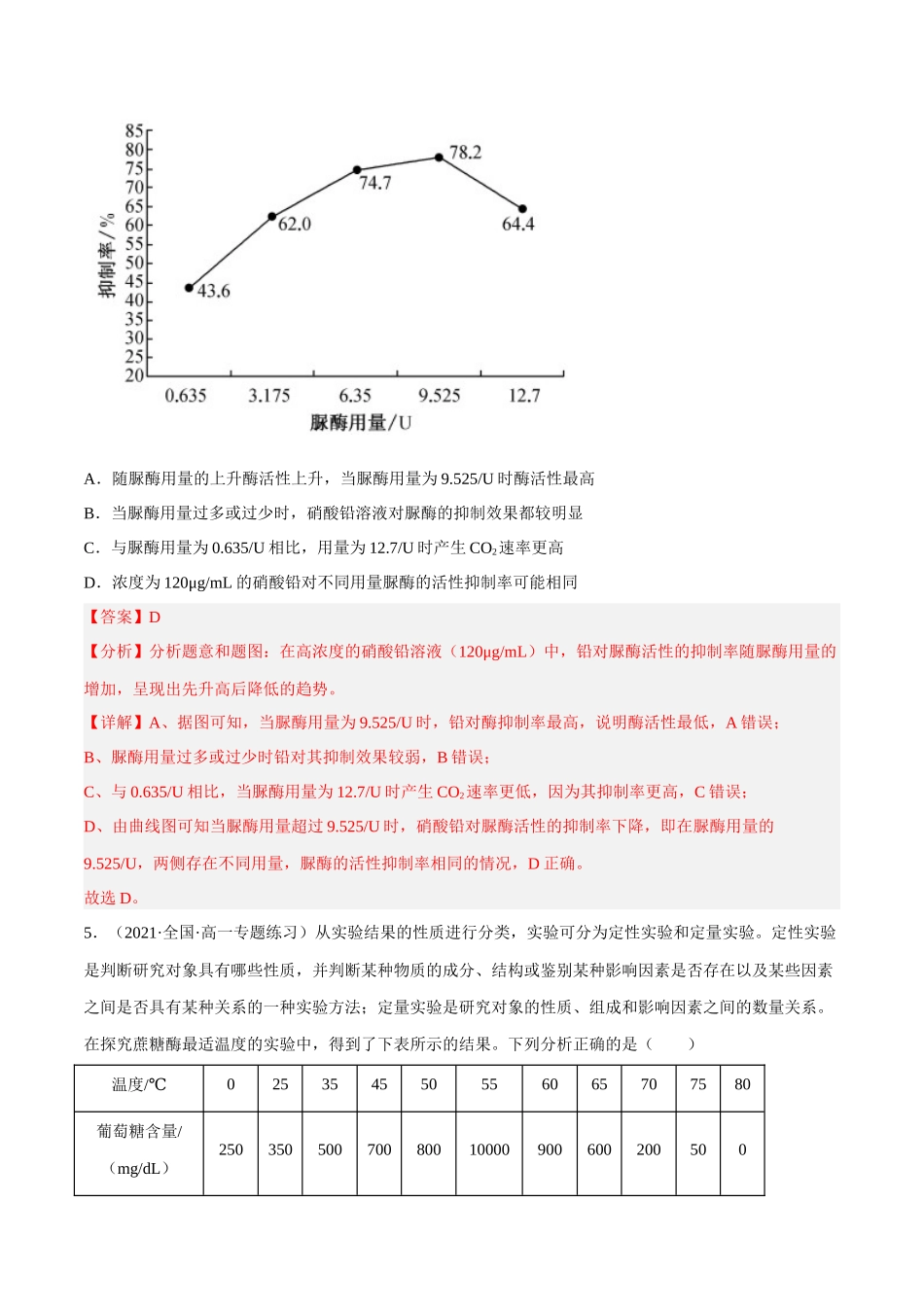 解密04 酶与ATP(分层训练)(解析版).docx_第3页
