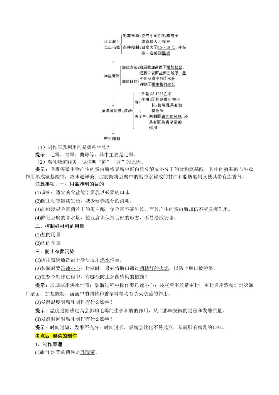考点11 果酒果醋泡菜微生物(解析版).docx_第3页