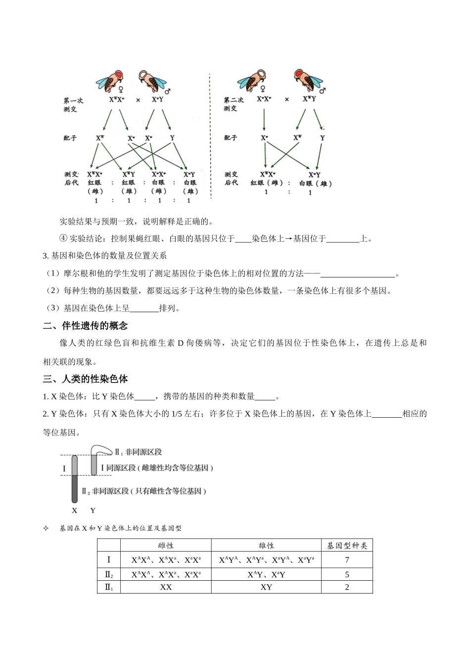 考点20 伴性遗传(讲义)(原卷版).docx_第3页