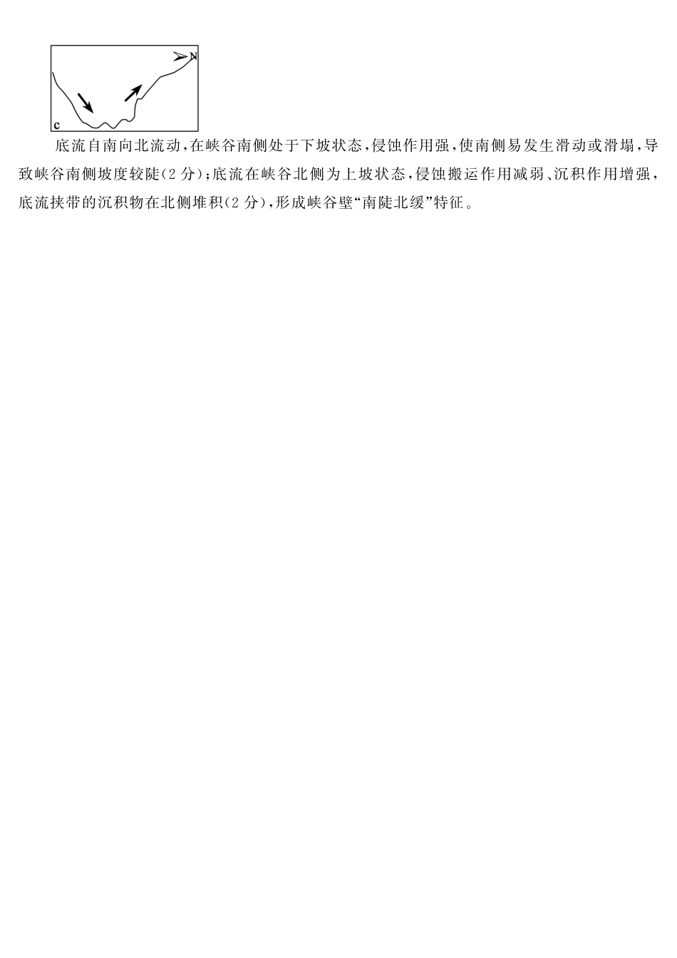 2026年高考模拟考试地理答案.pdf_第2页