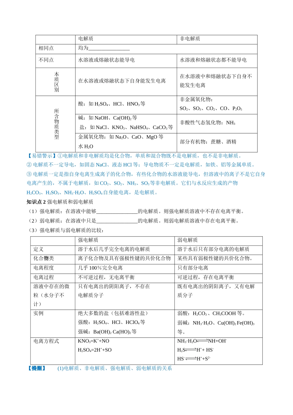 第05讲 离子反应 离子方程式（讲义）（原卷版）.docx_第3页