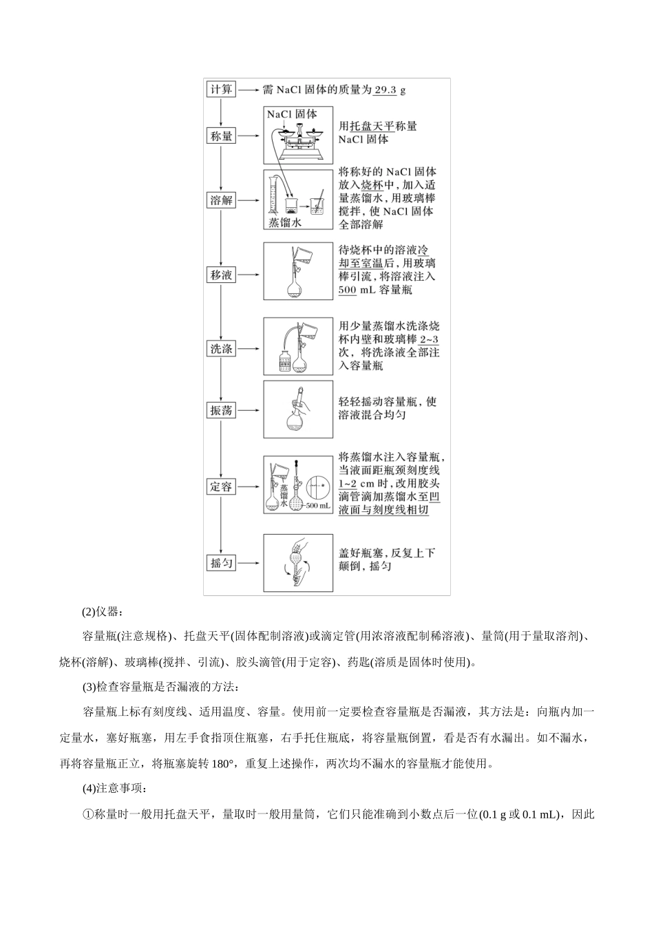 第7讲 物质的量的相关应用（讲义）-（解析版）.docx_第2页