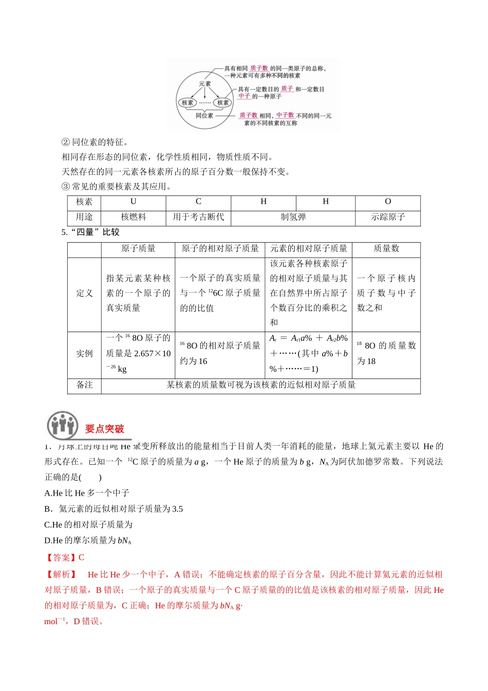 第19讲 原子结构 核外电子排布原理（讲义）-（解析版）.docx_第2页