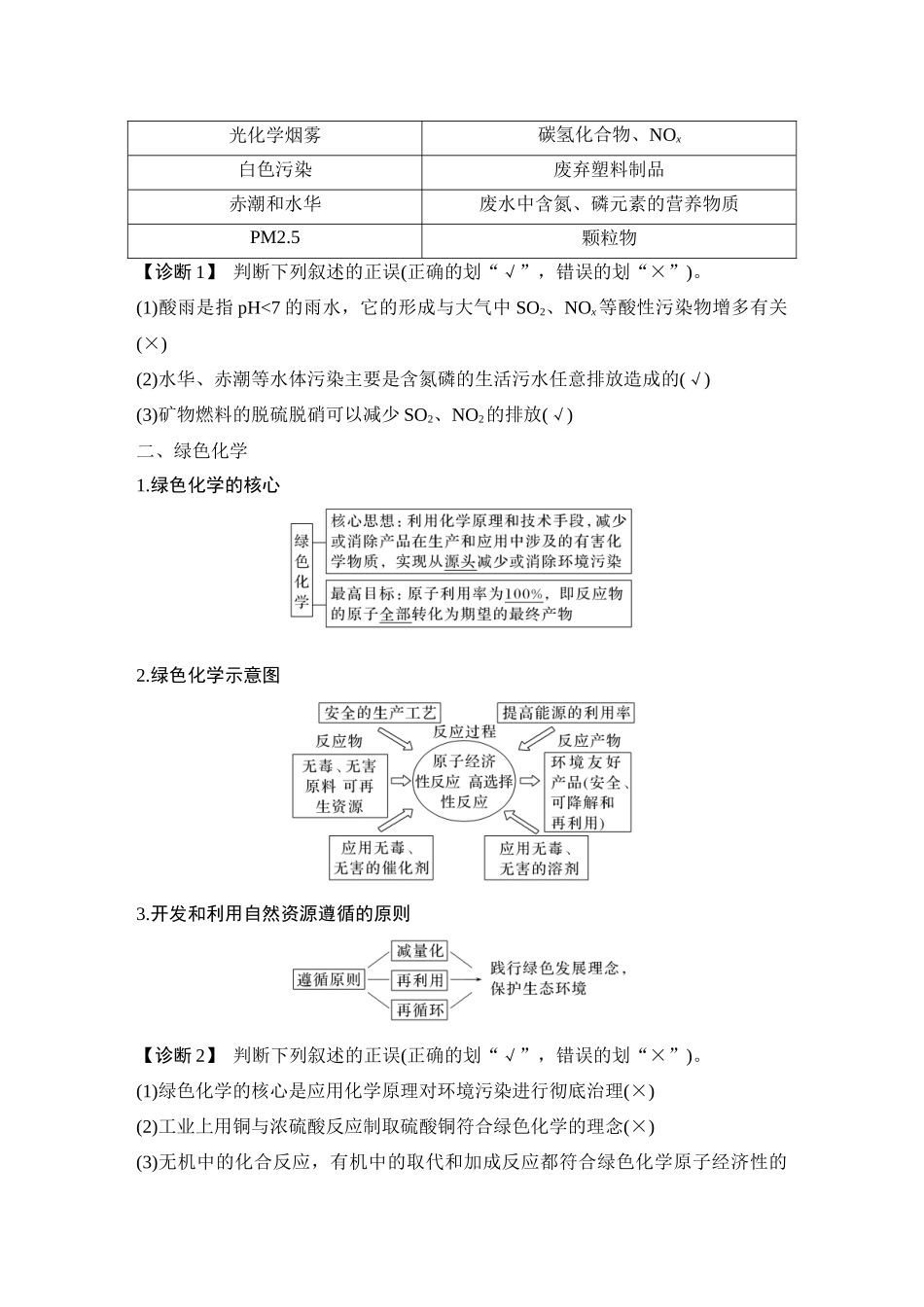 第二讲　环境保护与绿色化学.DOCX_第3页