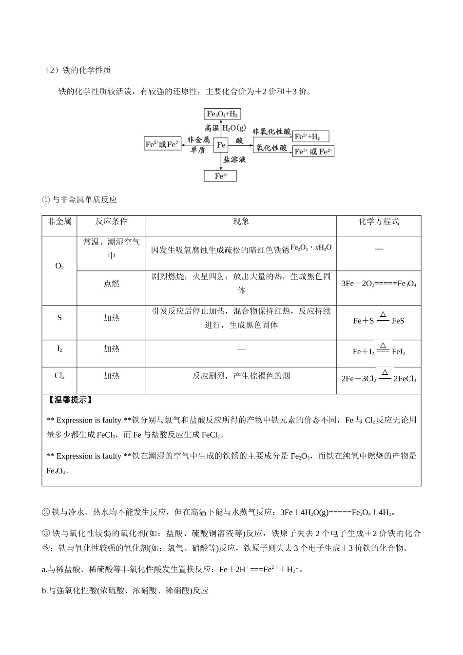 考点17 铁及其化合物（学生版）（新教材新高考）.docx_第2页