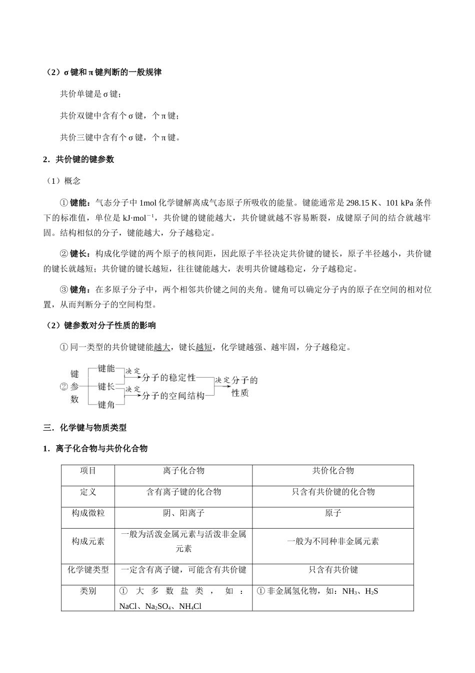 考点29 化学键、电子式（学生版）（新教材新高考）.docx_第3页