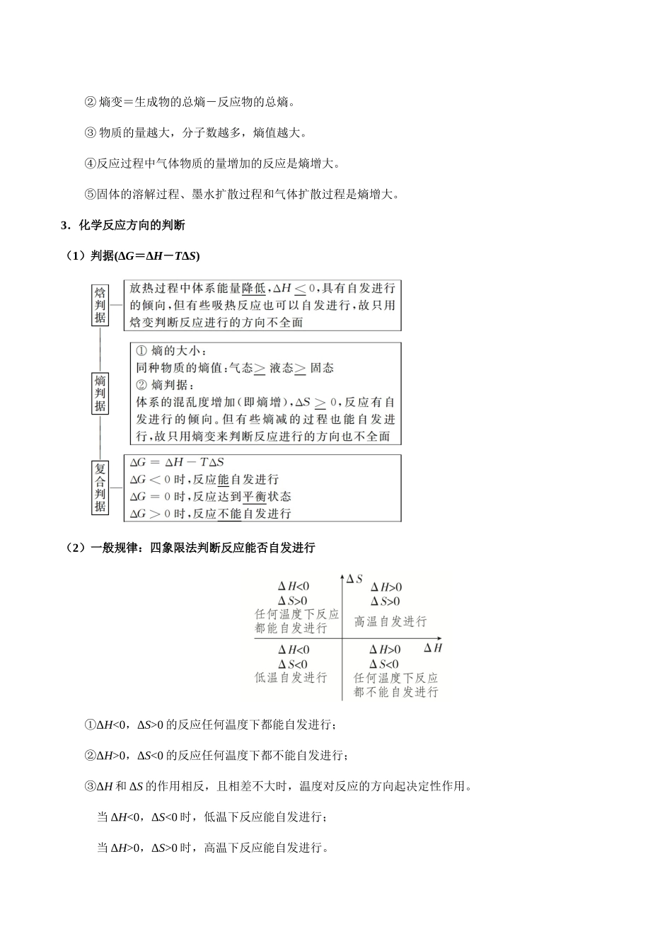 考点42 化学反应的方向与调控方法(学生版)(新教材新高考).docx_第2页