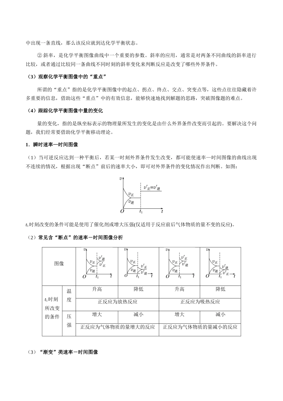 考点43 化学反应速率与平衡的图像分析（学生版）（新教材新高考）.docx_第2页