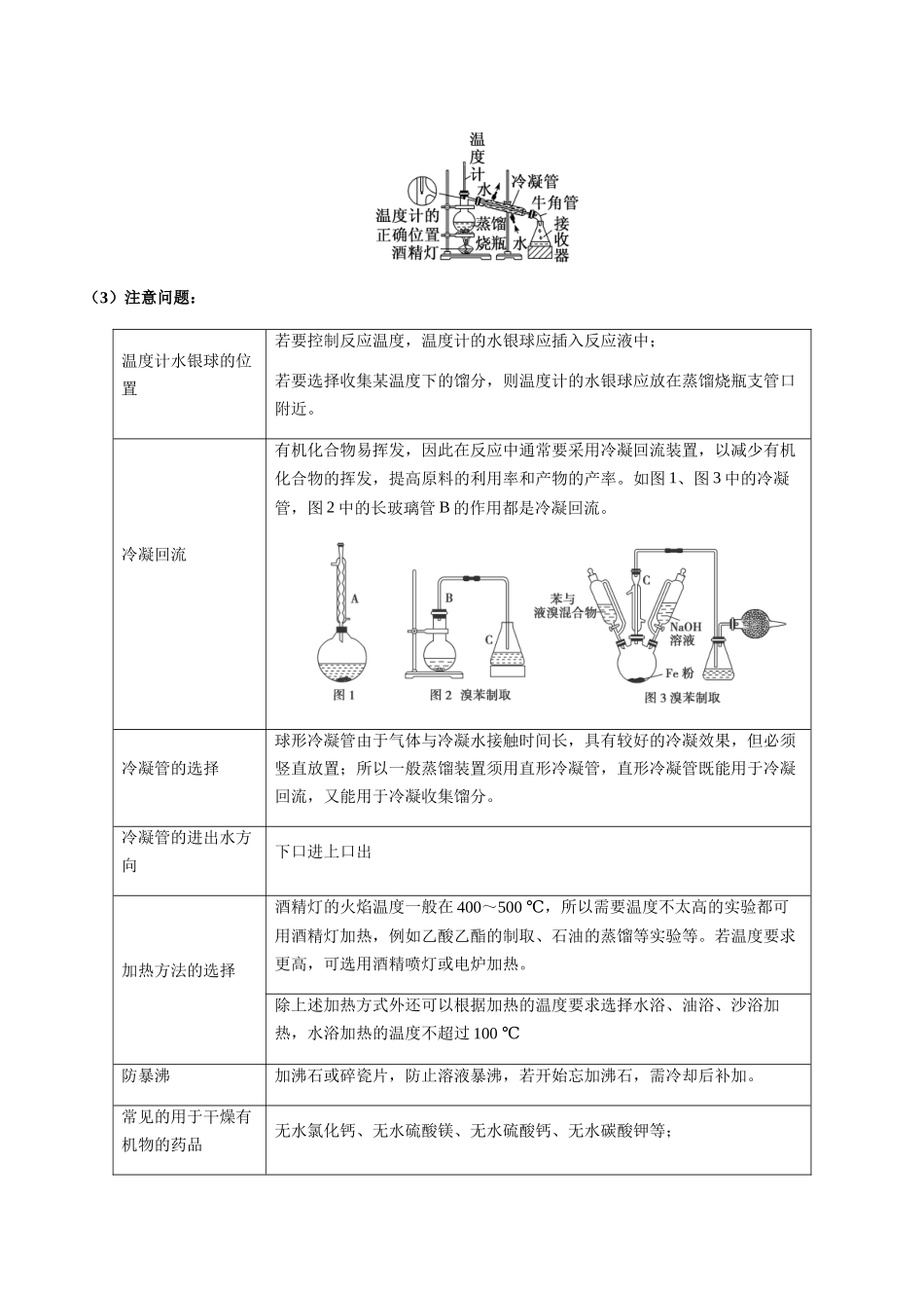 考点68 有机物的制备实验（学生版）（新教材新高考）.docx_第3页