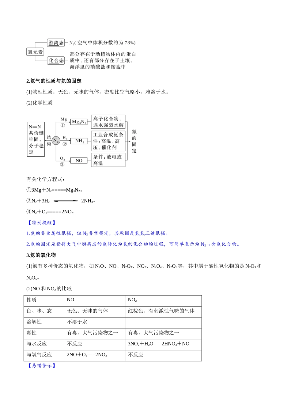 专题12  氮及其化合物【十大题型】（新高考通用）（教师版）.docx_第3页