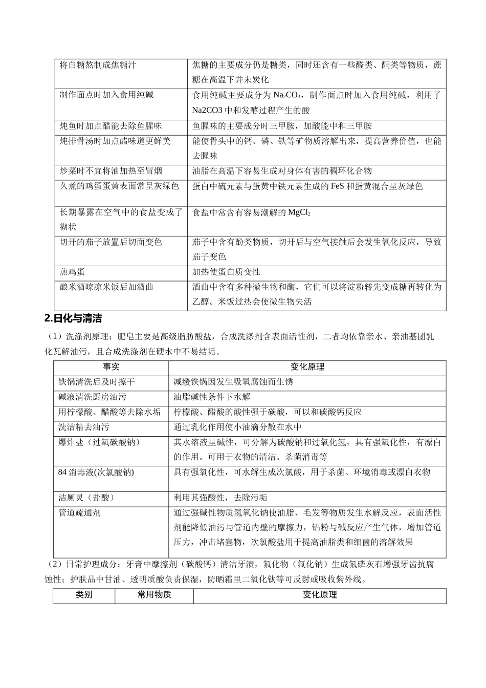 专题01 化学与STSE、传统文化(培优讲义)(教师版).docx_第3页