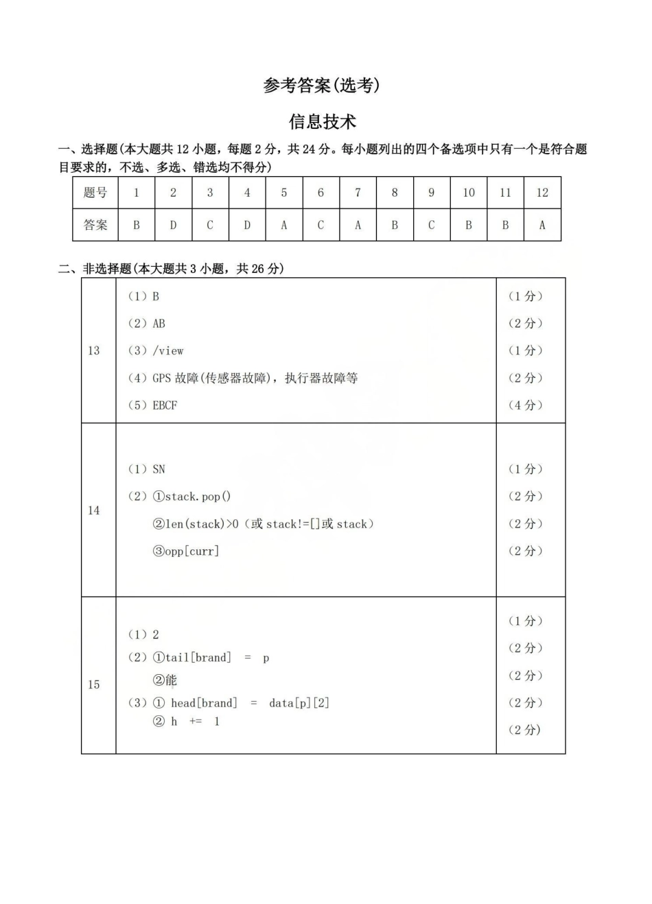 技术答案-2605镇海中学模拟.pdf_第1页
