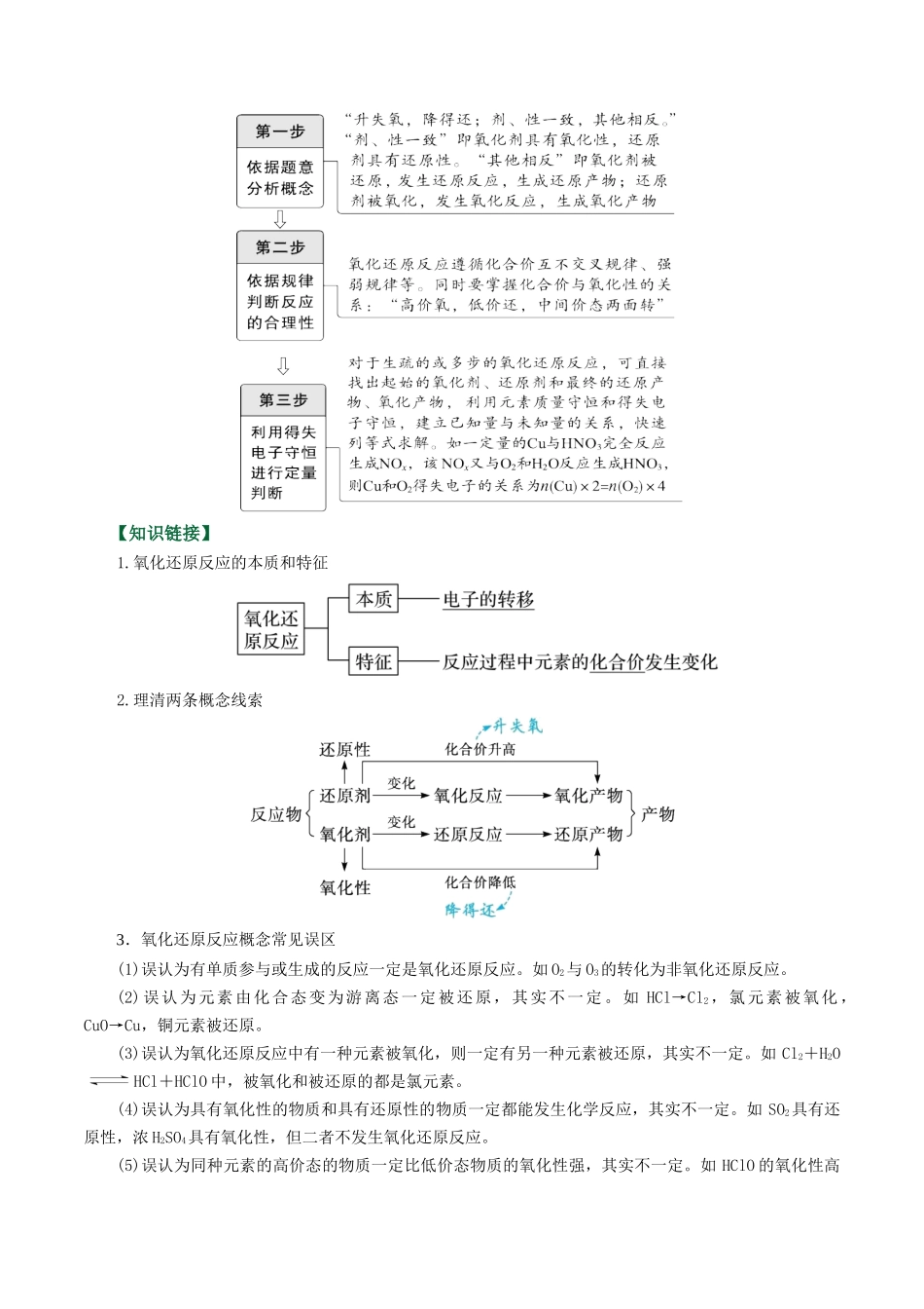 专题04 氧化还原反应概念配平误区(易错专练)(全国通用)(学生版).docx_第2页