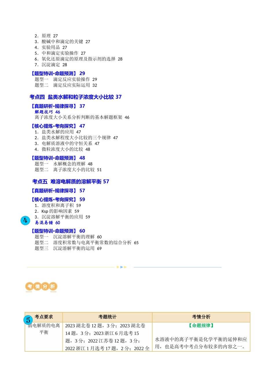 专题08 水溶液中的离子反应与平衡(讲义)(解析版).docx_第2页