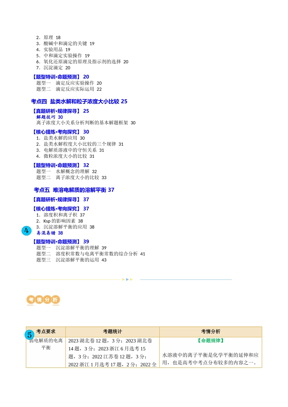 专题08 水溶液中的离子反应与平衡(讲义)(原卷版).docx_第2页