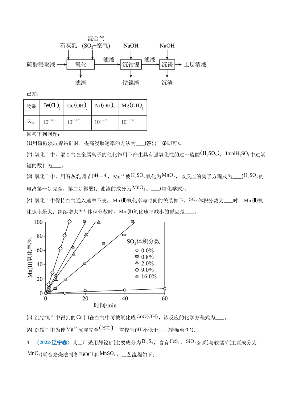 专题10 工艺流程综合题(学生版).docx_第3页
