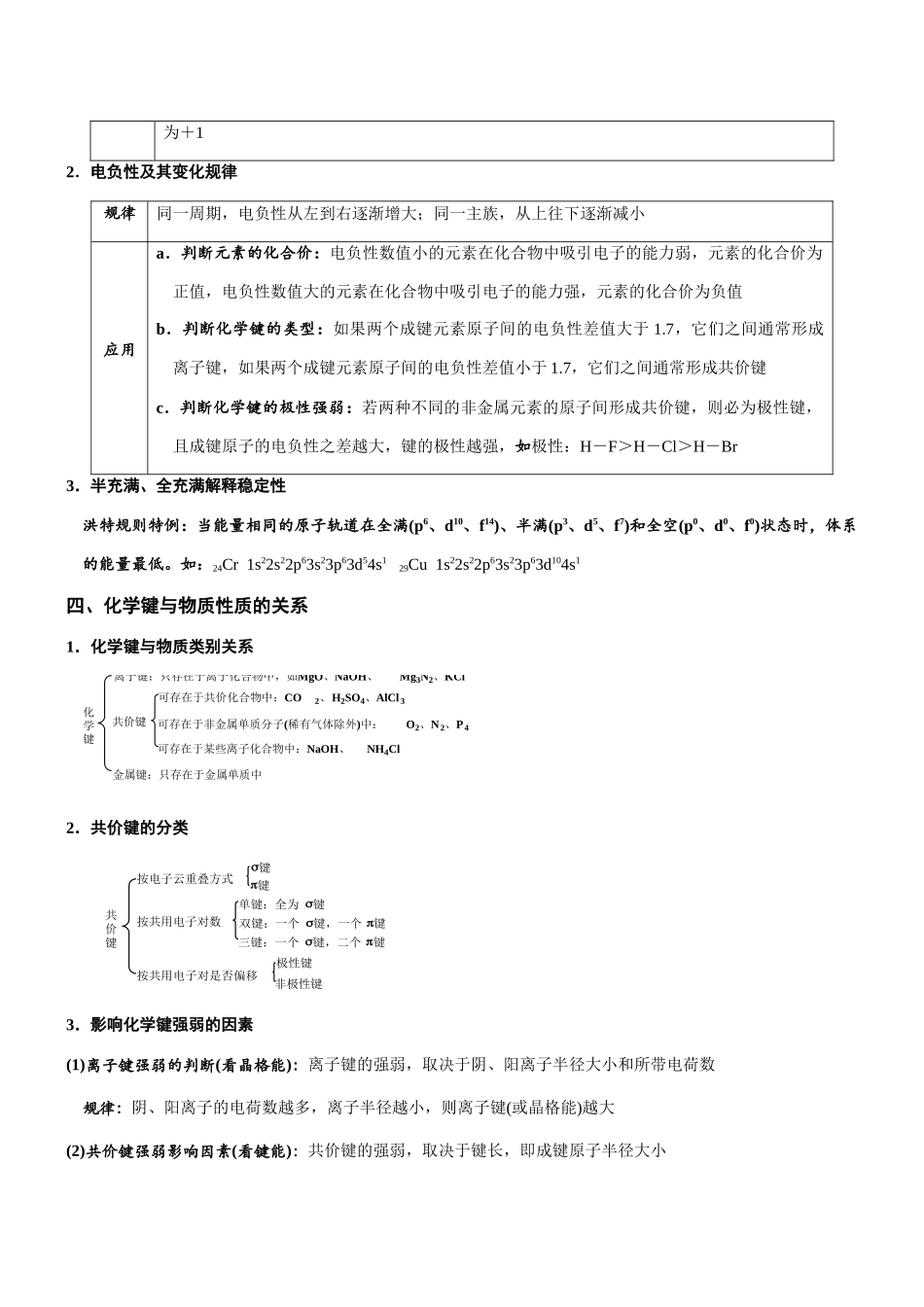 专题14 物质结构决定物质性质因果陈述题(知识点+模拟及高考真题+答案解析).docx_第3页