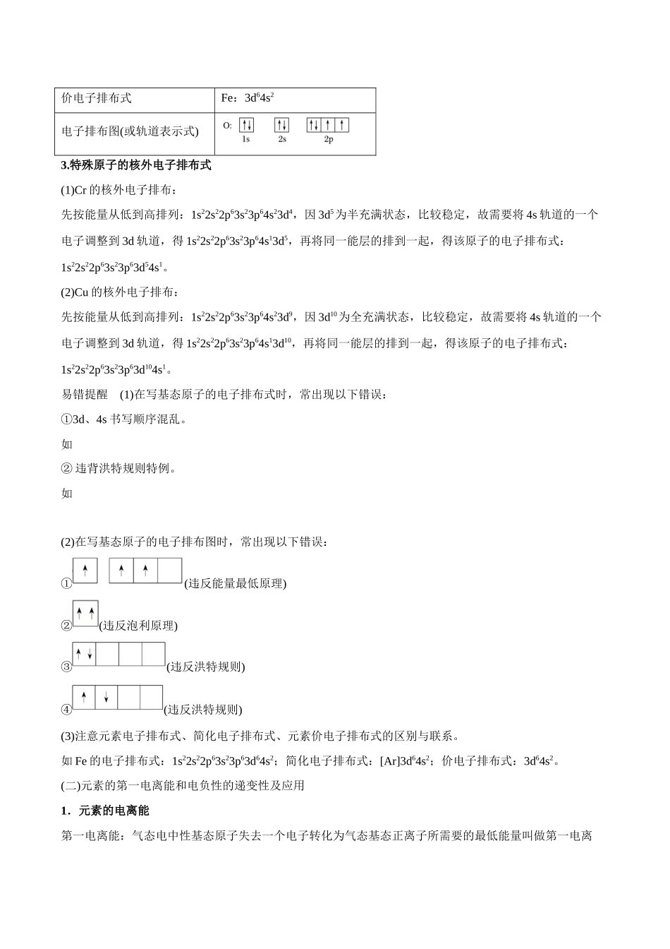 专题16　物质结构与性质 讲义（考情+考点+跟踪训练）.docx_第2页