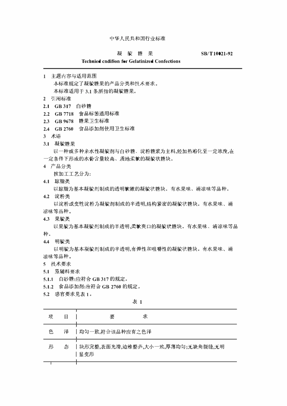 SBT 10021-1992 凝胶糖果.pdf_第1页