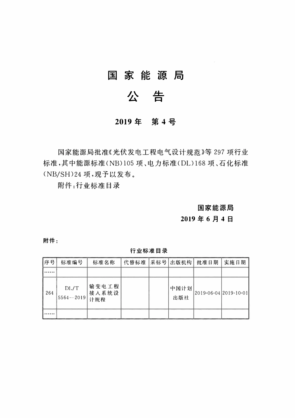 DLT 5564-2019 输变电工程接入系统设计规程.pdf_第3页