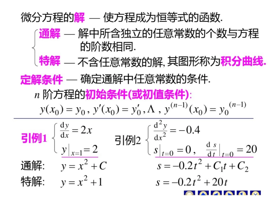 完整版《常微分方程》总结ppt.pdf_第2页
