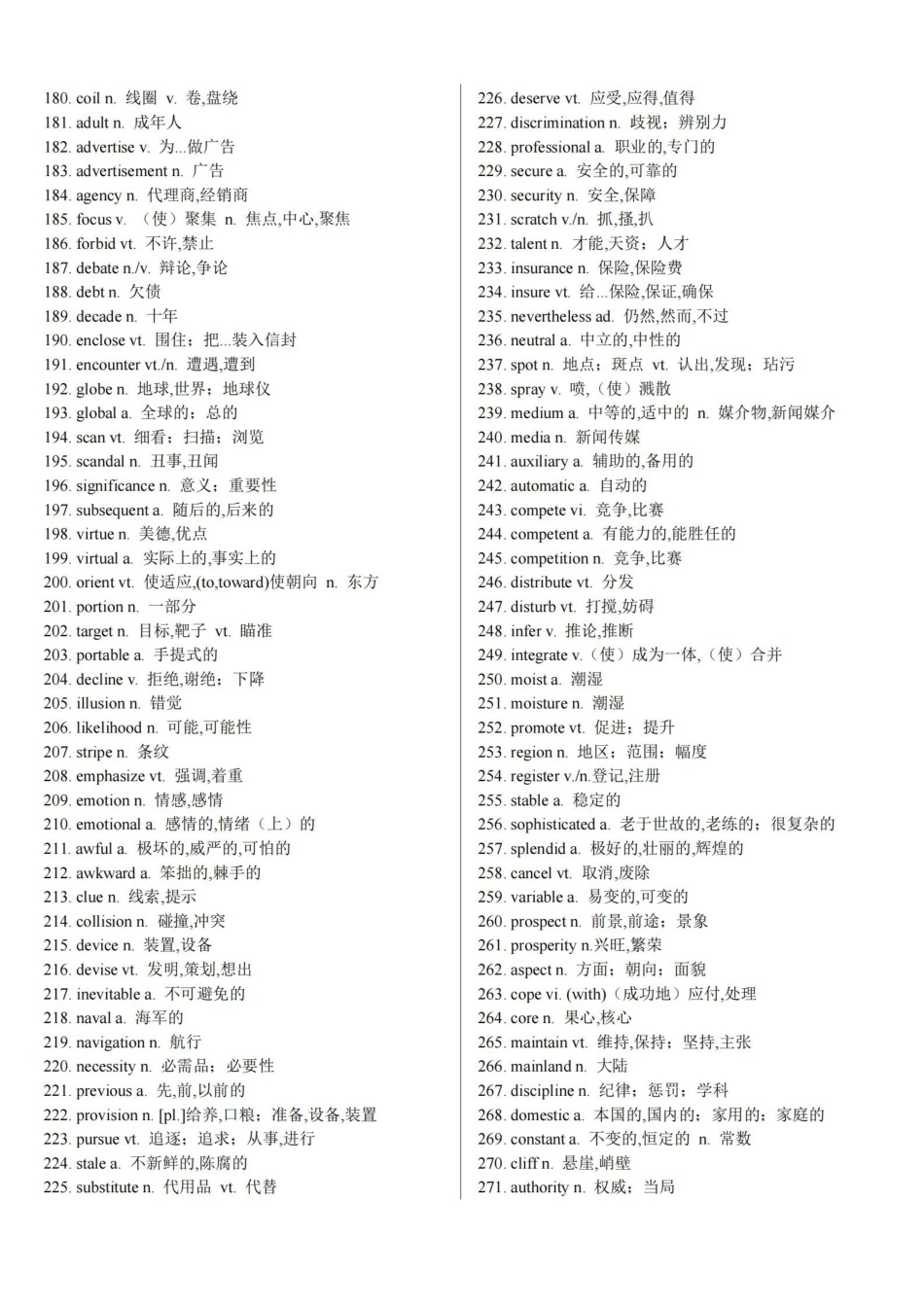 【英语】高考英语阅读高频词汇690个.pdf_第3页
