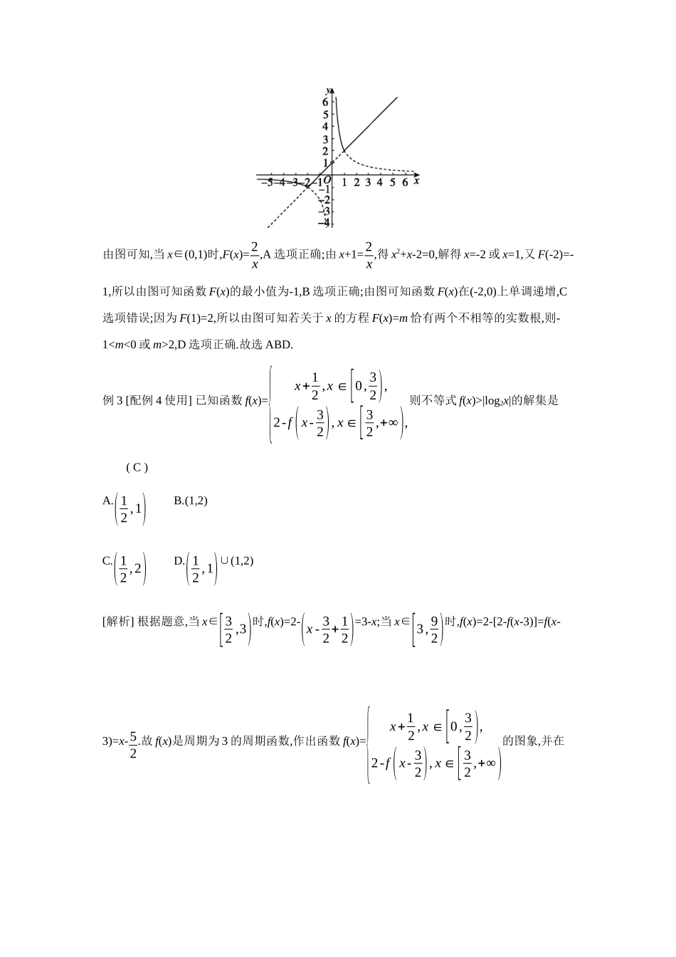 2027年高考数学一轮复习( 全品高考)14 第13讲 函数的图象.docx_第2页