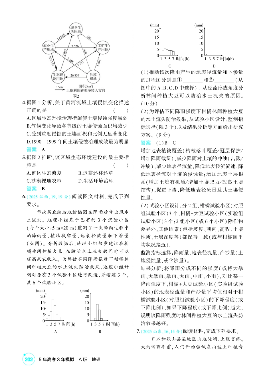 2027新高考地理复习53A版2_第十三章 不同类型区域的发展.pdf_第2页