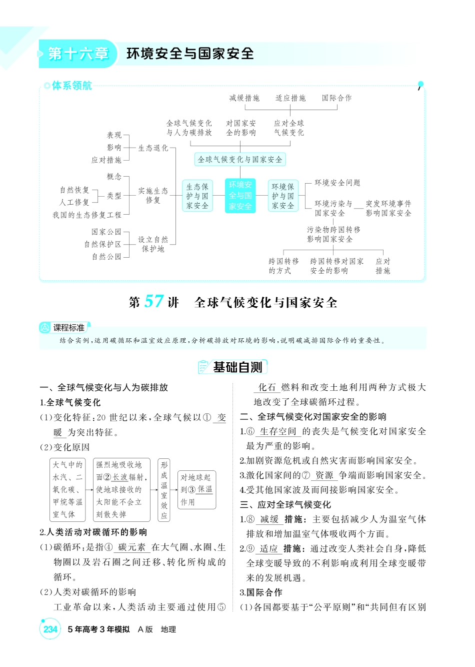 2027新高考地理复习53A版3_第十六章   环境安全与国家安全.pdf_第1页