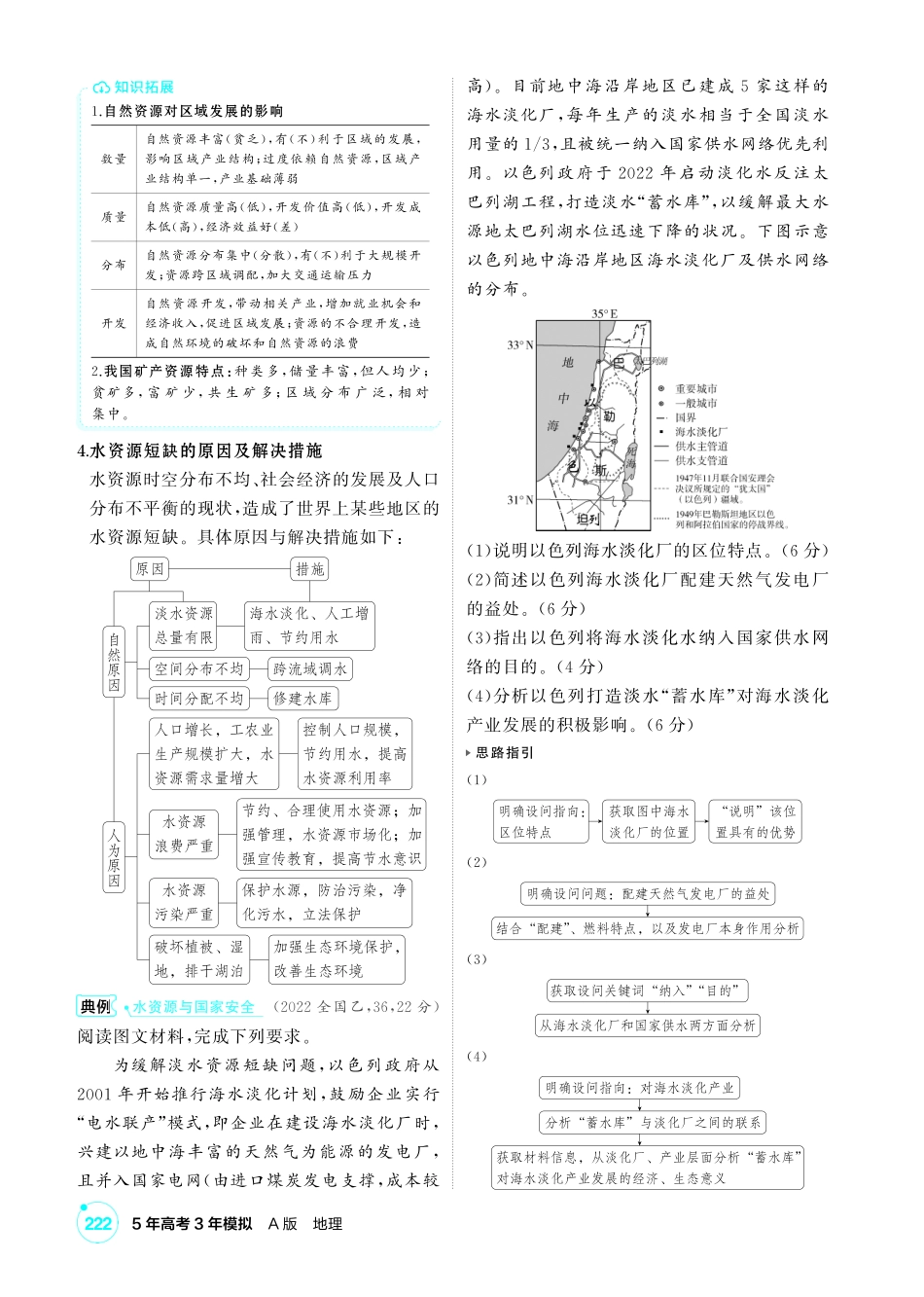 2027新高考地理复习53A版3_第十五章  资源安全与国家安全.pdf_第3页