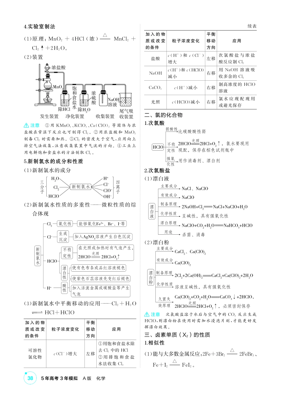 2027新高考化学复习53A版3_04-第四章　非金属及其化合物.pdf_第3页