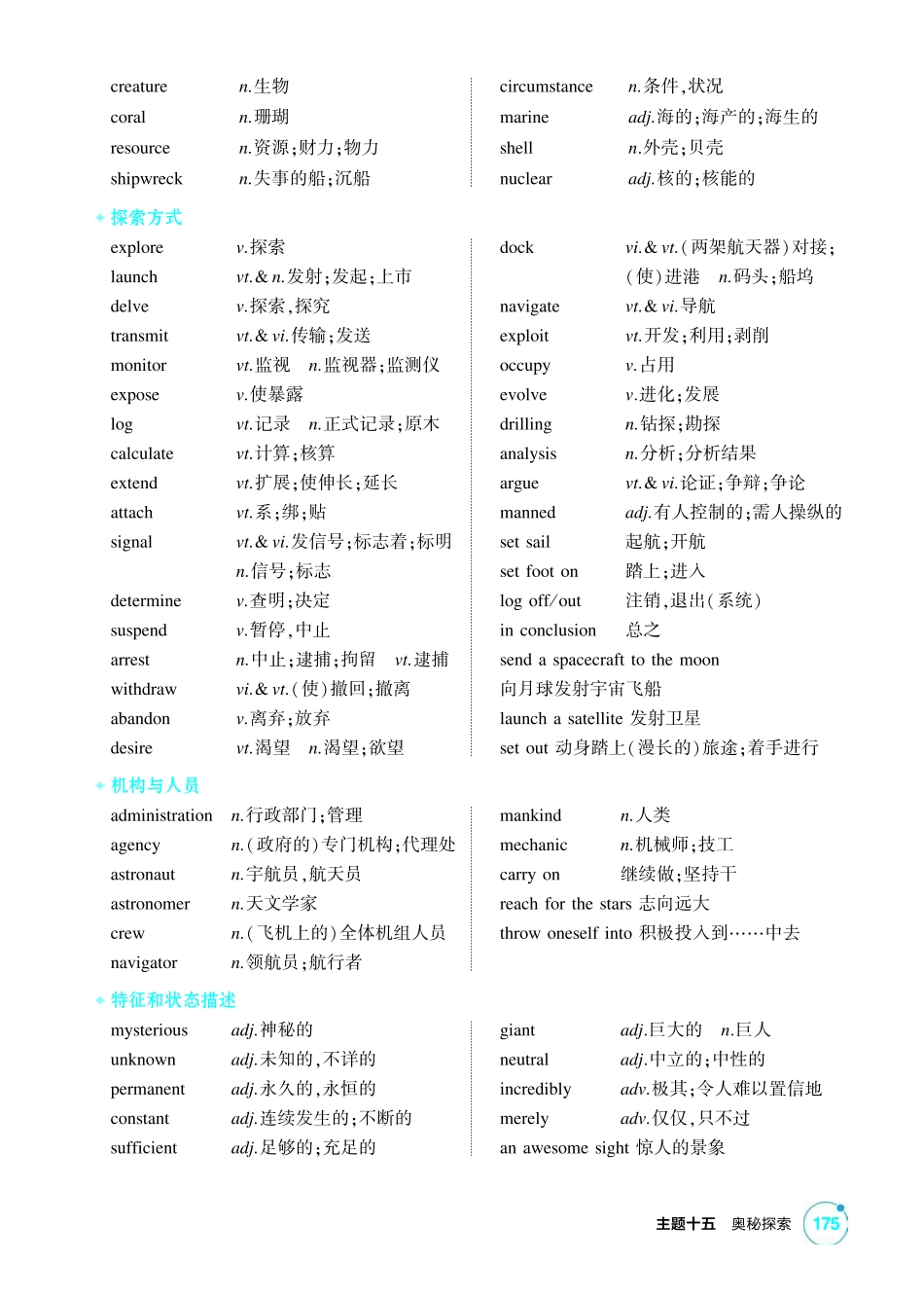 2027新高考英语复习53A版1_主题十五 奥秘探索.pdf_第2页