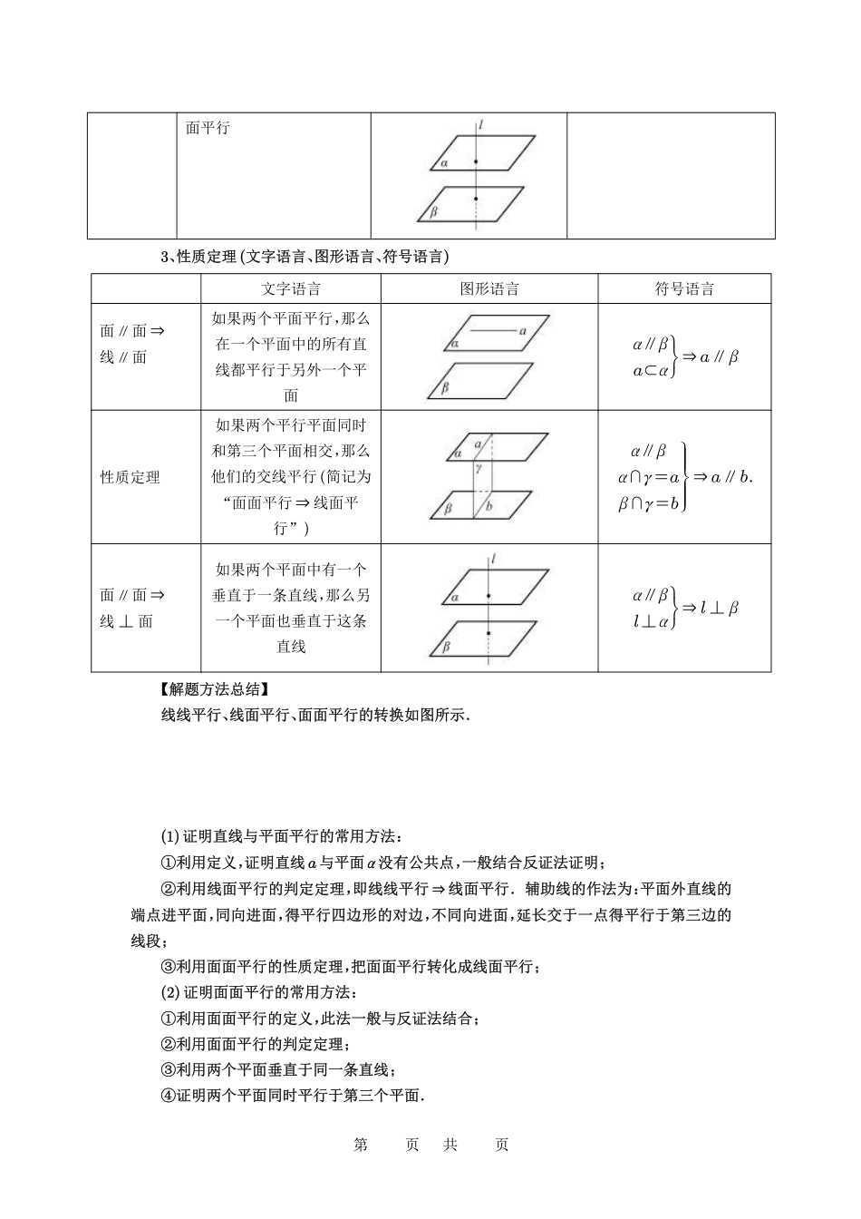 高考数学必刷题5000题-解析版第48讲 直线、平面平行的判定与性质.pdf_第2页