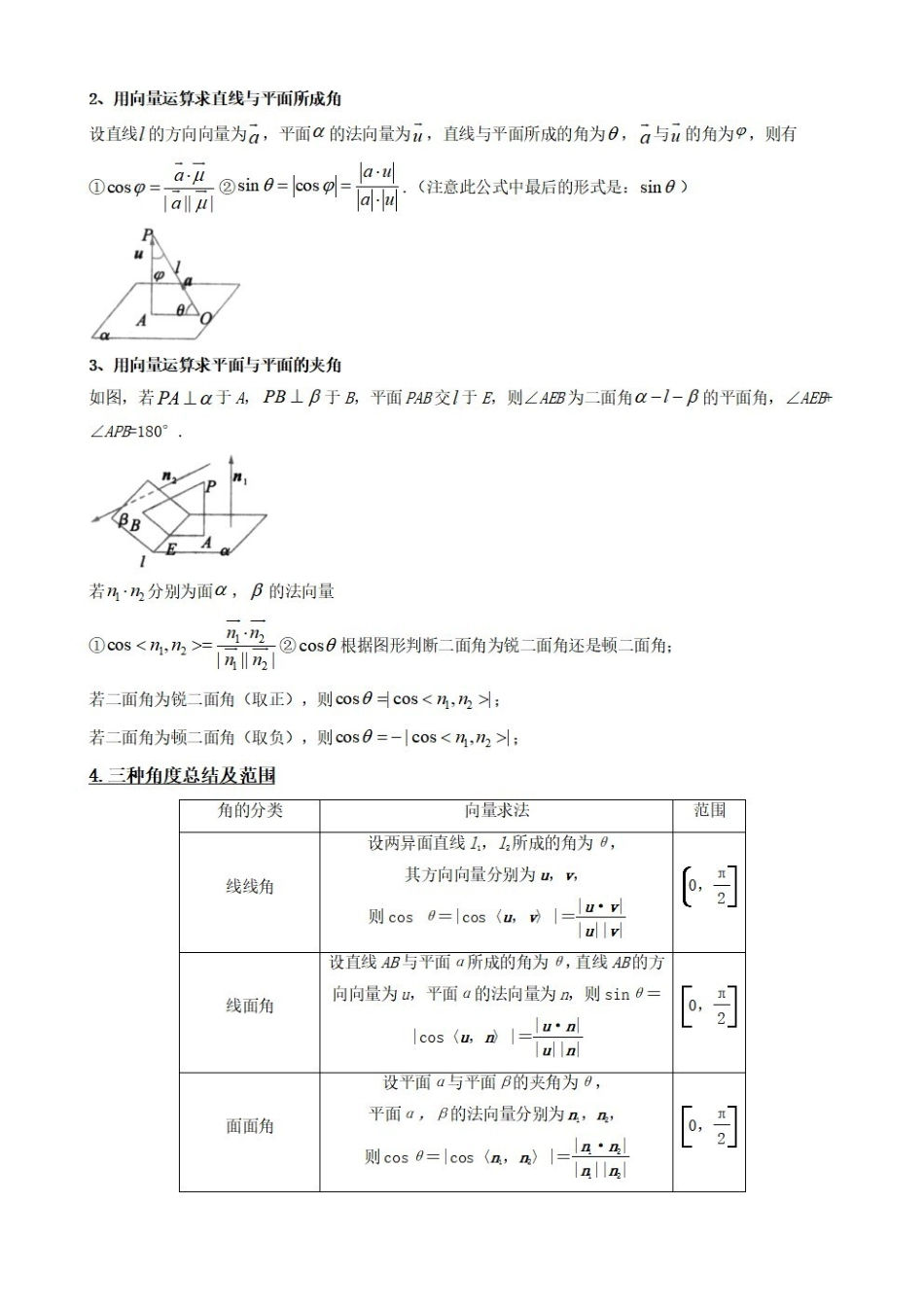 高中数学1.6用空间向量研究距离、夹角问题(解析版).pdf_第3页