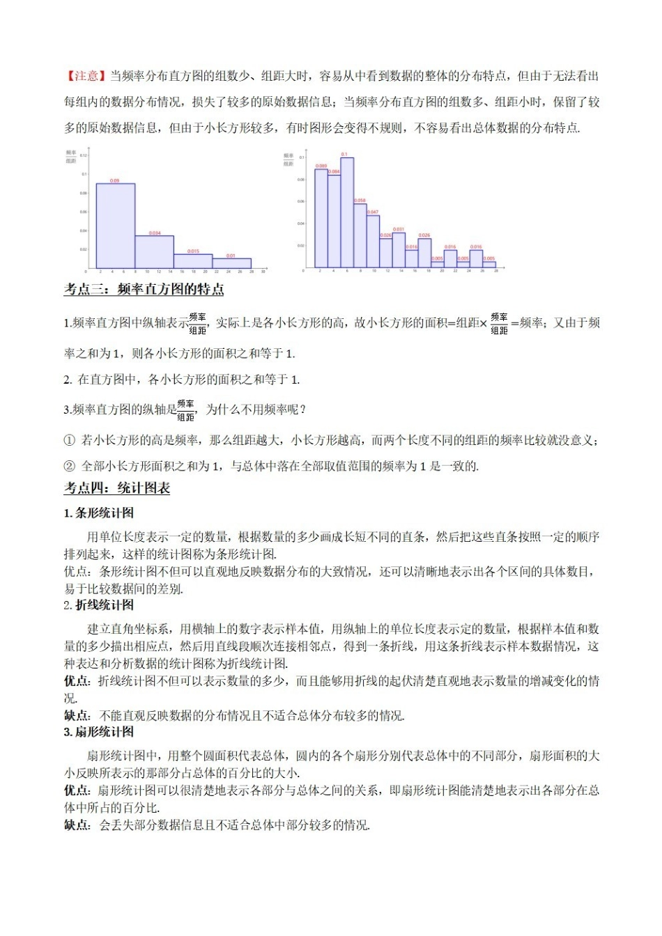 高中数学9.3总体取值规律的估计(原卷版).pdf_第3页