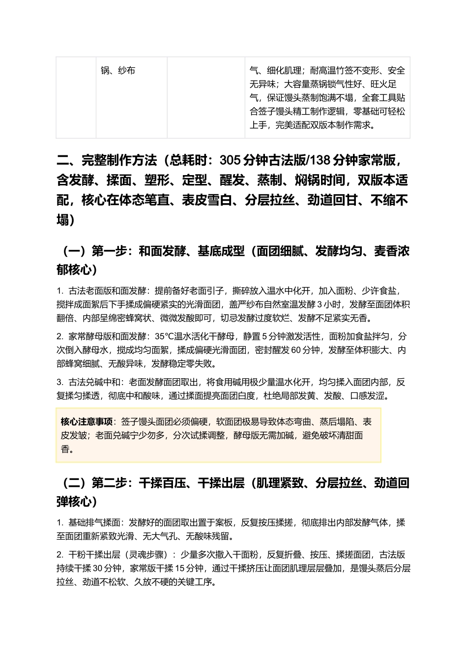 签子馒头：正宗手工签子馒头精细制作指南.docx_第3页