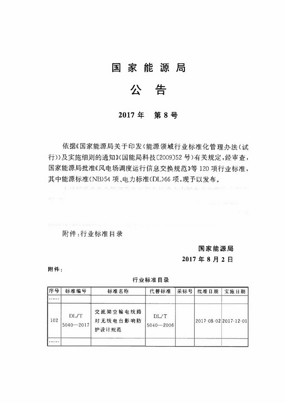 DLT 5040-2017 交流架空输电线路对无线电台影响防护设计规范.pdf_第3页