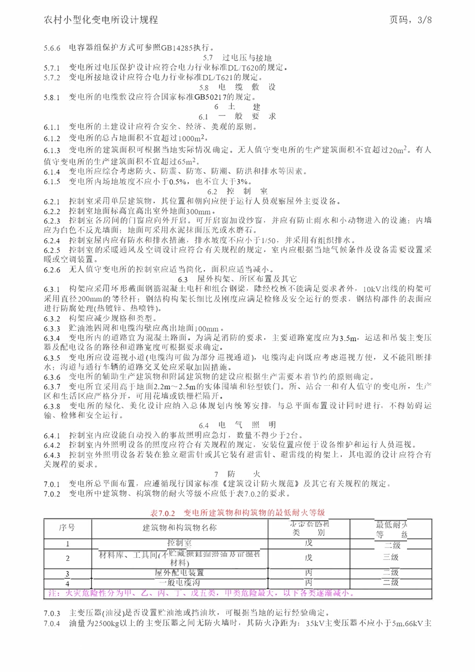 DLT 5078-1997 农村小型化变电所设计规程.pdf_第3页