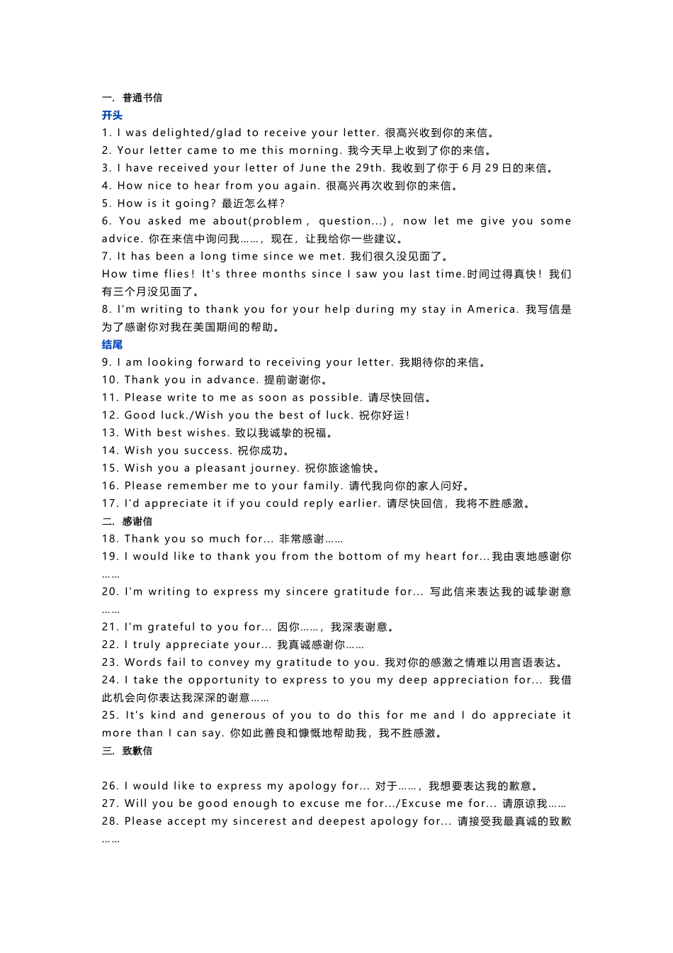 高中英语作文10大体裁120个经典句型.docx_第1页