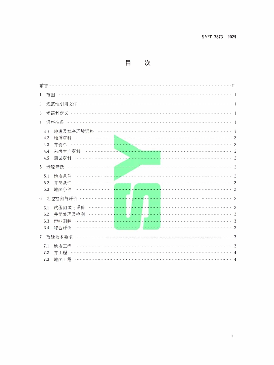 SYT 7873-2025 盐岩老腔改建储气库技术要求.pdf_第2页