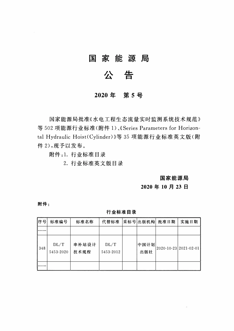 DLT 5453-2020 串补站设计技术规程.pdf_第3页