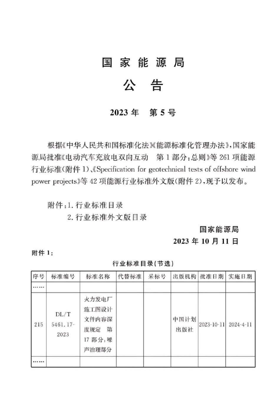 DLT 5461.17-2023 火力发电厂施工图设计文件内容深度规定 第17部分：噪声治理部分.pdf_第3页
