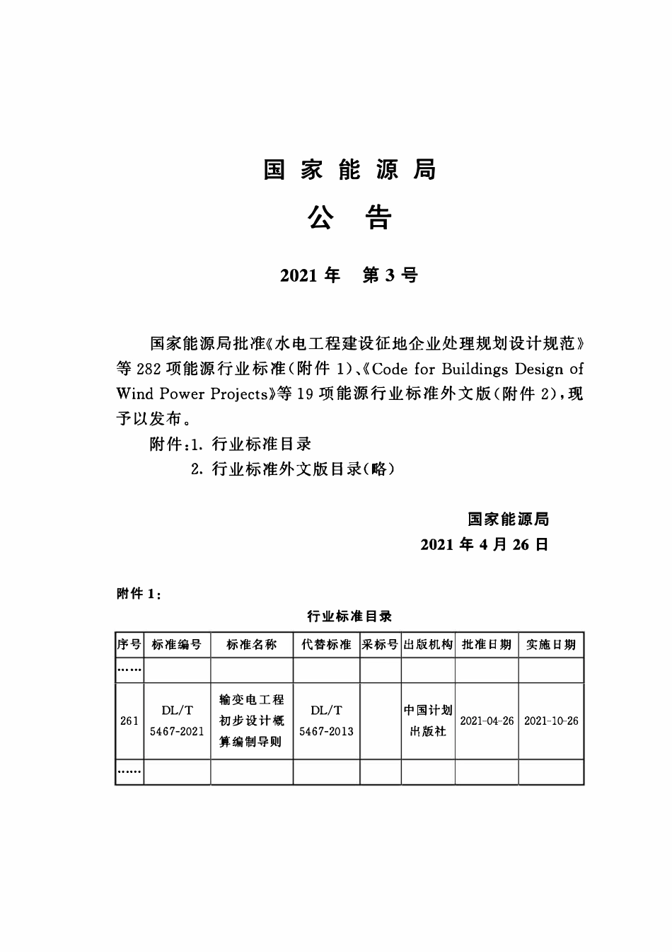 DLT 5467-2021输变电工程初步设计概算编制导则.pdf_第3页