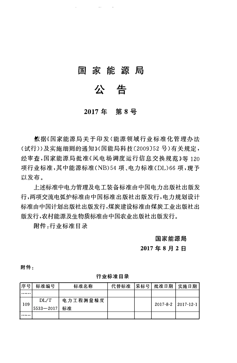 DLT 5533-2017 电力工程测量精度标准.pdf_第3页