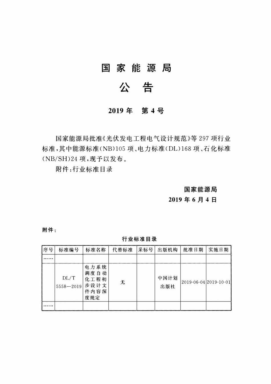 DLT 5558-2019 电力系统调度自动化工程初步设计文件内容深度规定.pdf_第3页