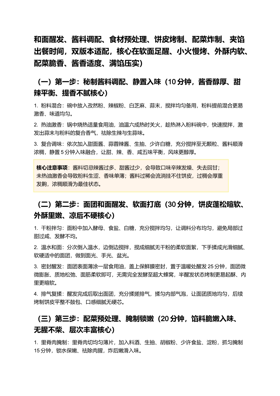 济宁夹饼:正宗济宁非遗老式夹饼零失败精细制作指南.docx_第3页