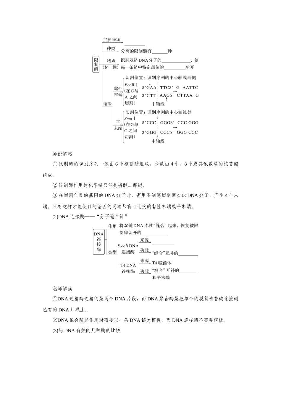 第6讲基因工程、蛋白质工程及应用.docx_第3页
