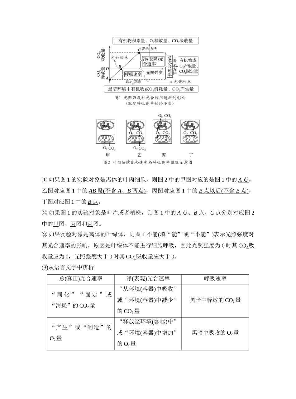 第13讲光合作用和细胞呼吸的综合分析.docx_第3页