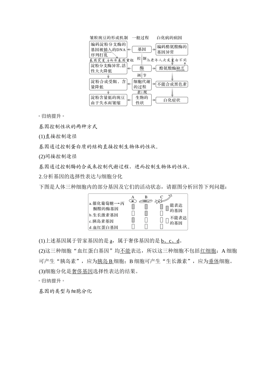 第28讲基因表达与性状的关系.docx_第2页